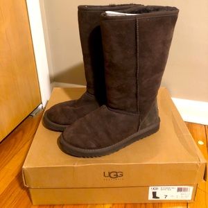 Size 7 Chocolate Brown Ugg Boots